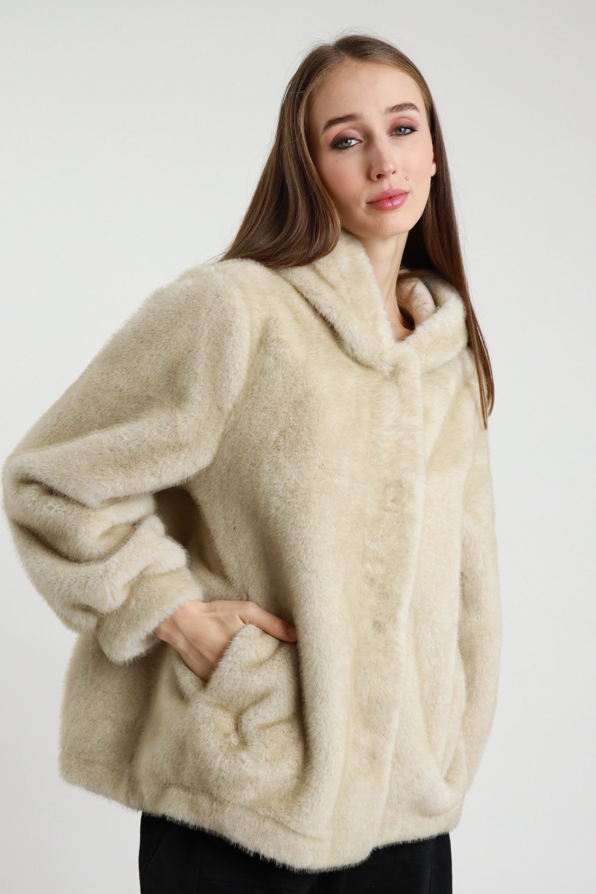 Susymixecopellicciabeigefrontale