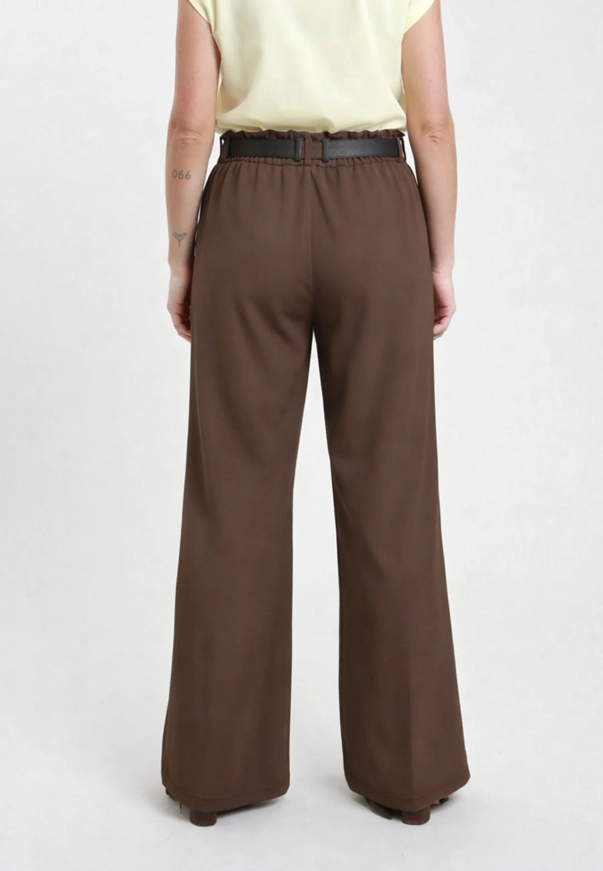 Susymixpantalonepalazzomarroneretro