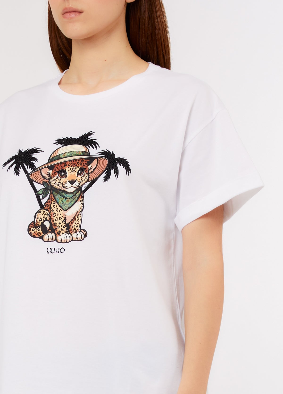 T-shirtLiuJobiancadettaglio