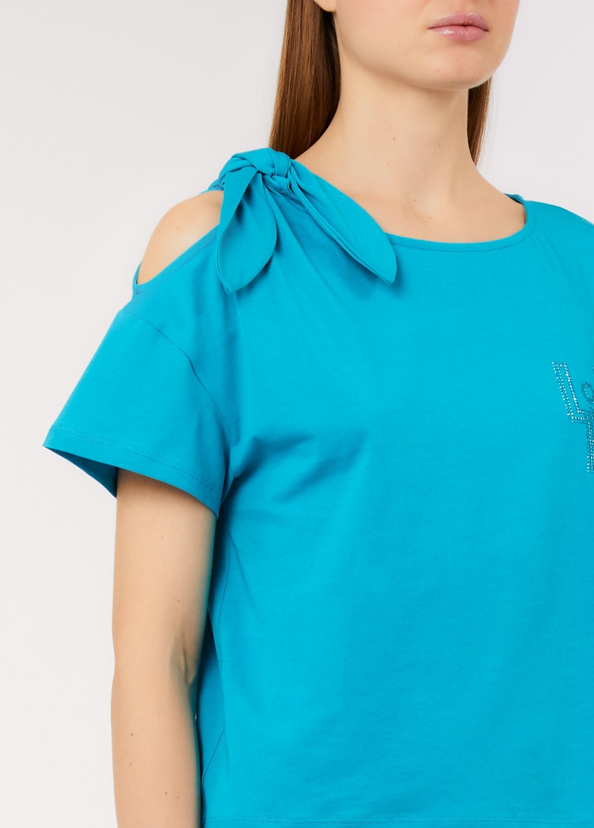 T-shirtLiuJofioccolateraledettaglio