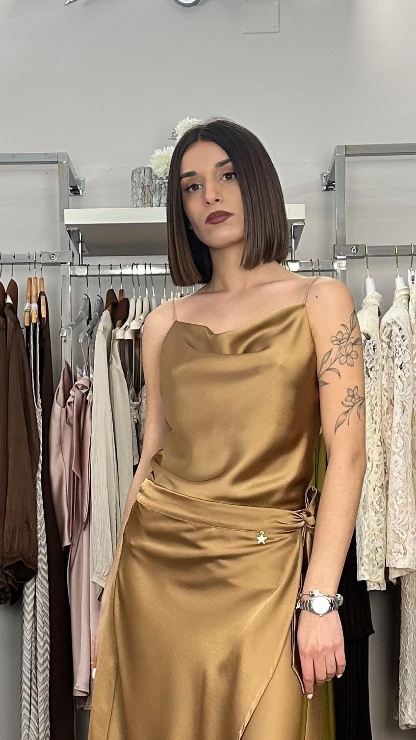 Top in satin Souvenir