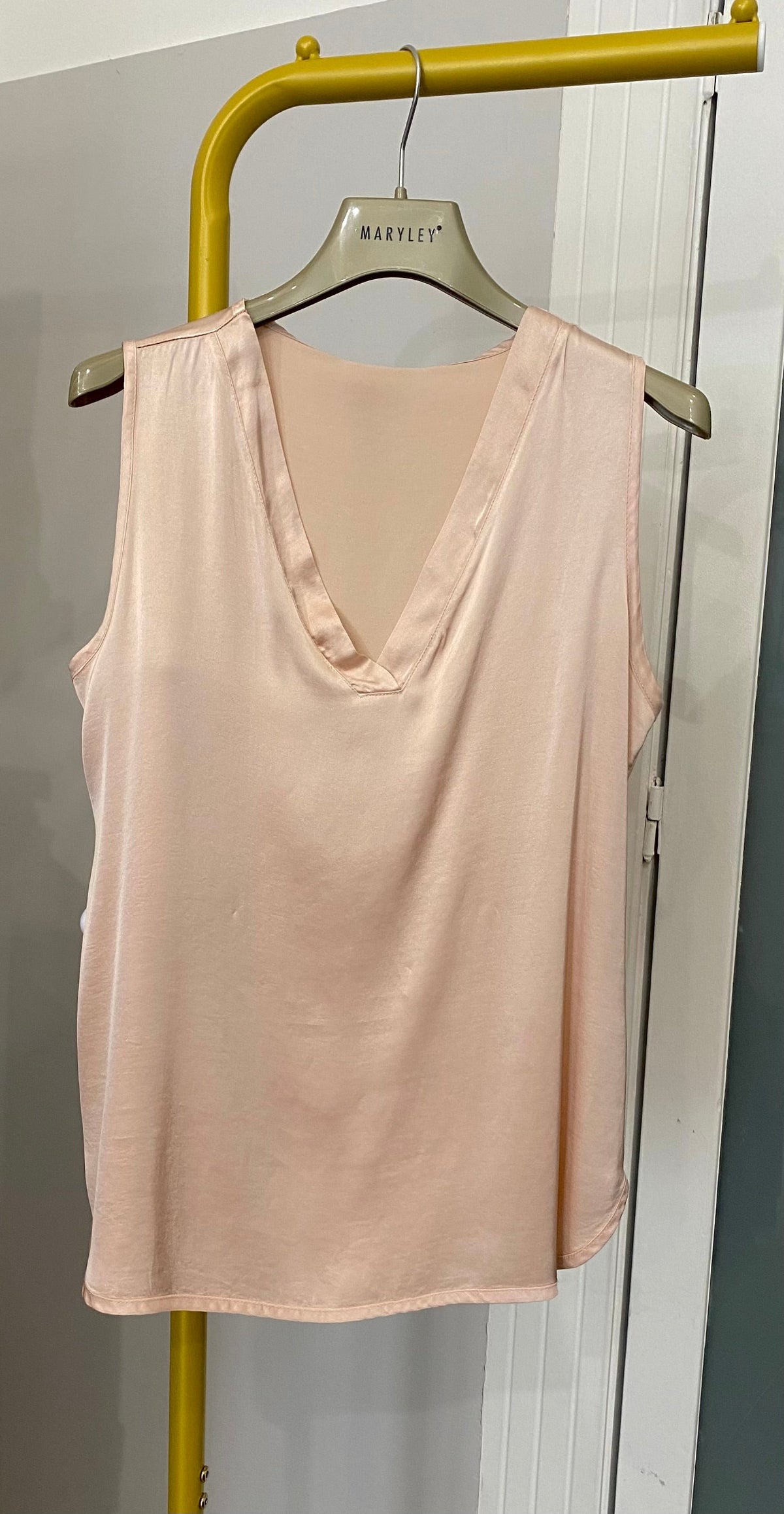 Top in viscosa Maryley rosa