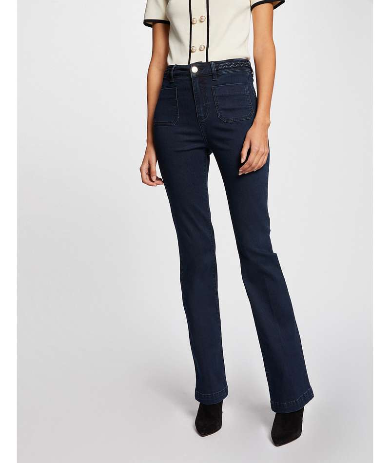 Morgan de toi jeans a zampa - Premium JEANS STRETTO from MORGAN DE TOI - Just €65! Shop now at Amaltea