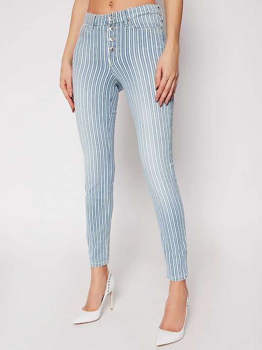 Guess jeans chiaro a righe - Premium jeans from Guess - Just €32.97! Shop now at Amaltea