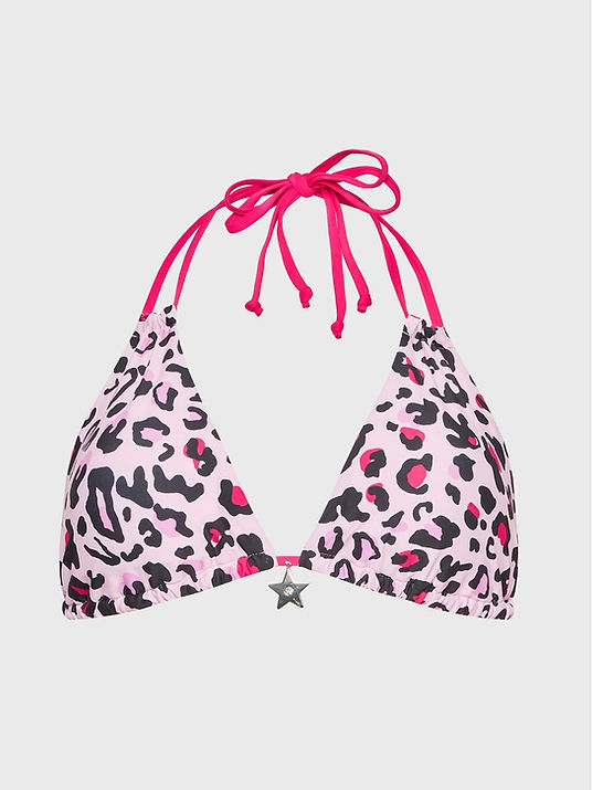 Liu Jo triangolo animalier fucsia - Premium COSTUMI from LIU JO - Just €29.50! Shop now at Amaltea