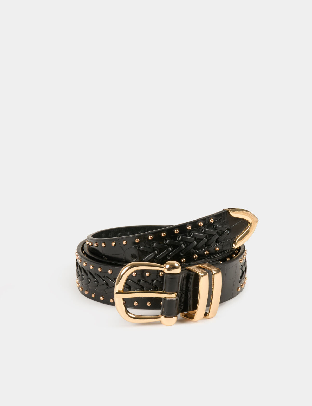 cintura nera donna-dettaglio