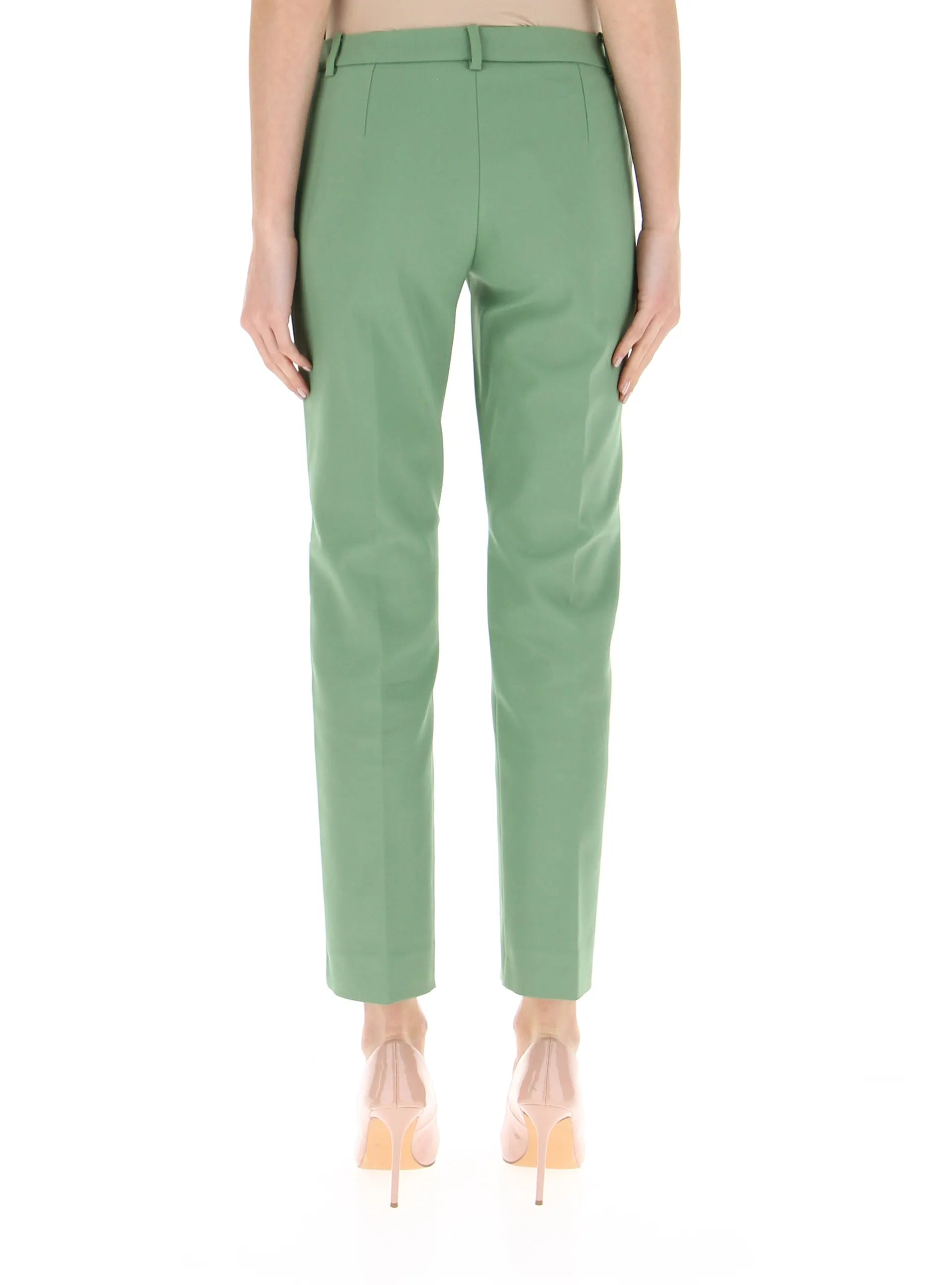 Pantalone Emme Marella verde salvia retro