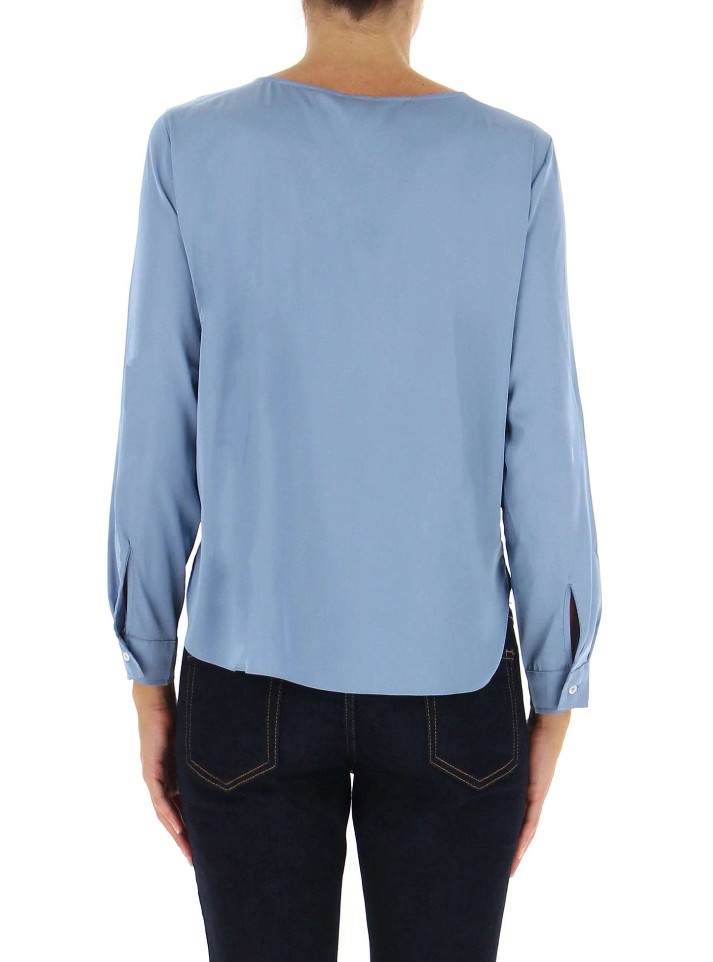 Emme Marella blusa in satin - Premium BLUSA from EMME MARELLA - Just €69.90! Shop now at Amaltea