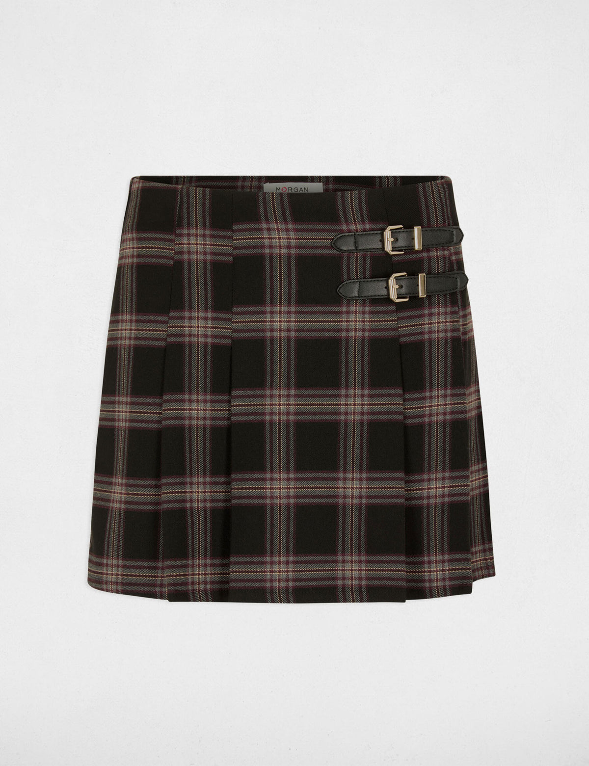 gonna pantaloncino Morgan check-dettaglio