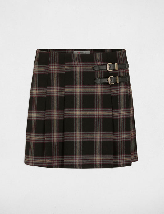 gonna pantaloncino Morgan check-dettaglio