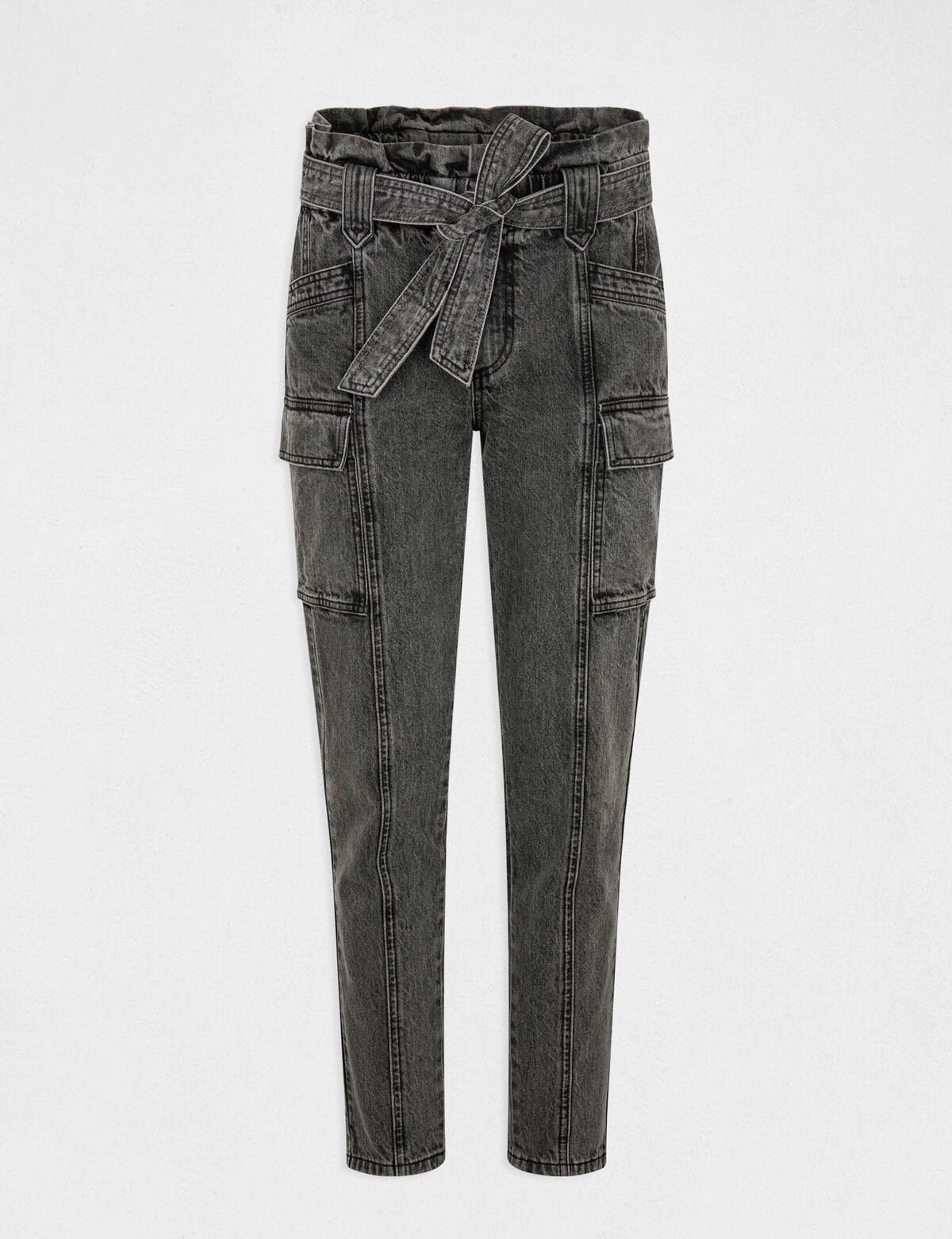 Morgan de toi jeans cargo grigio - Premium JEANS from MORGAN DE TOI - Just €65! Shop now at Amaltea