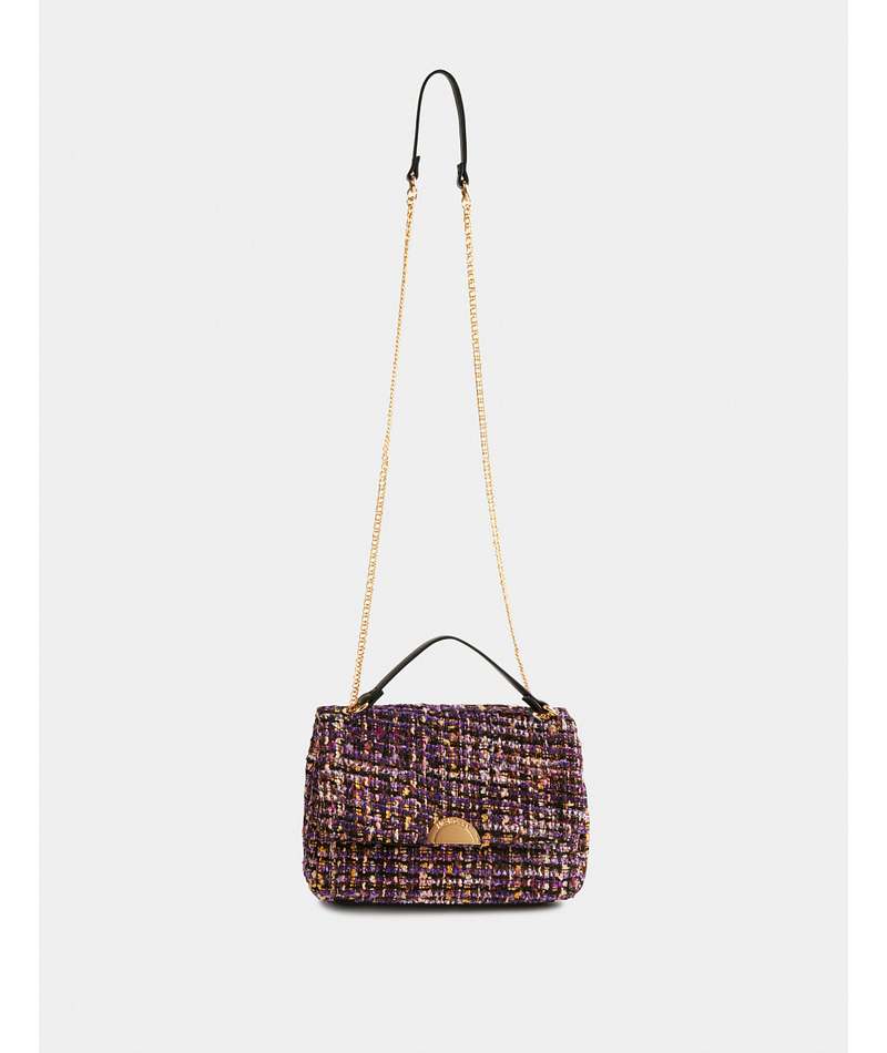 Morgan de toi borsa a tracolla in tweed - Premium ACCESSORI VARI from MORGAN DE TOI - Just €49! Shop now at Amaltea