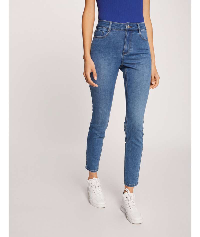 Morgan de toi jeans skinny chiaro - Premium JEANS STRETTO from MORGAN DE TOI - Just €45! Shop now at Amaltea