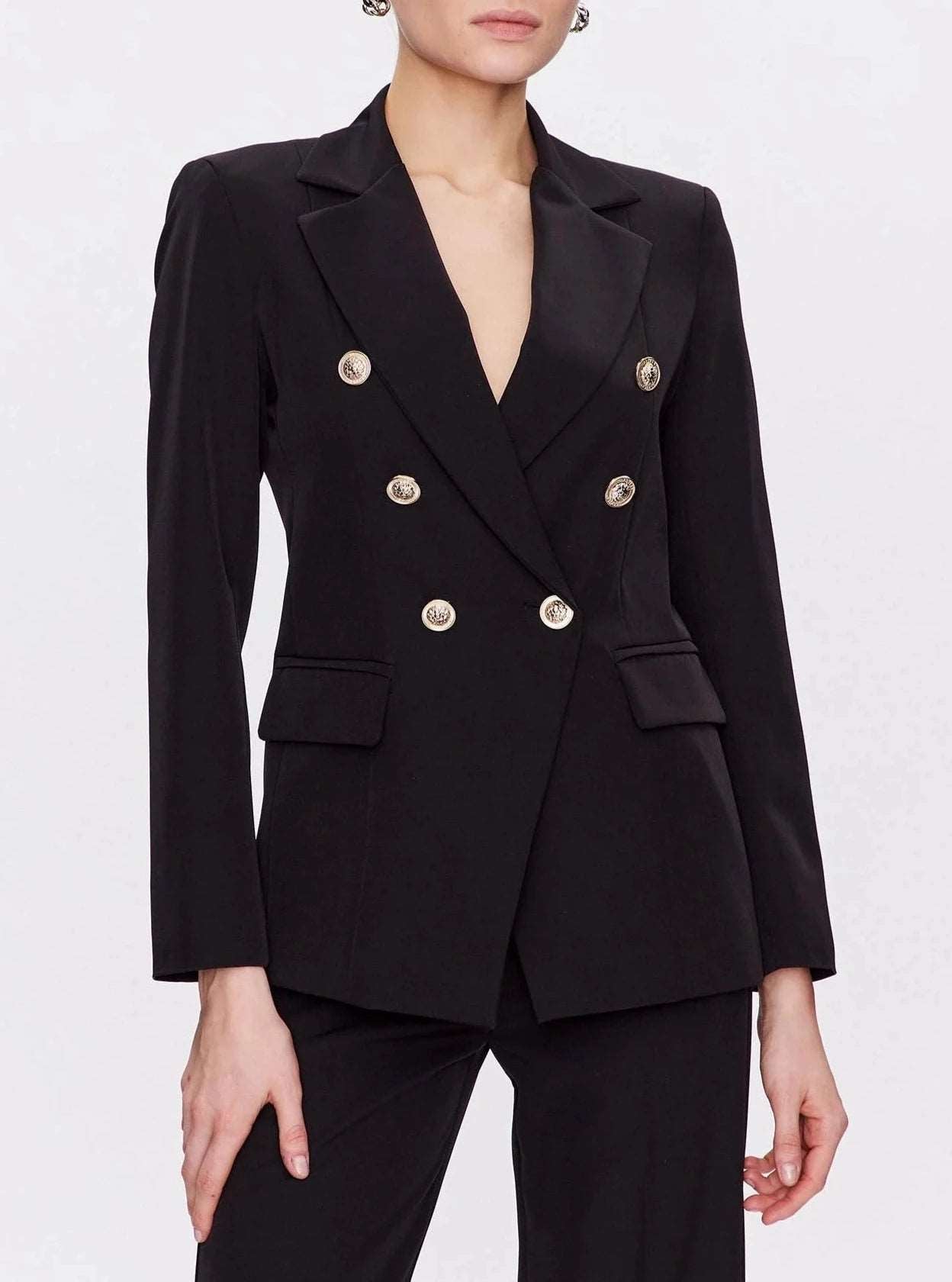 Maryley giacca doppiopetto nera - Premium BLAZER from MARYLEY - Just €126! Shop now at Amaltea