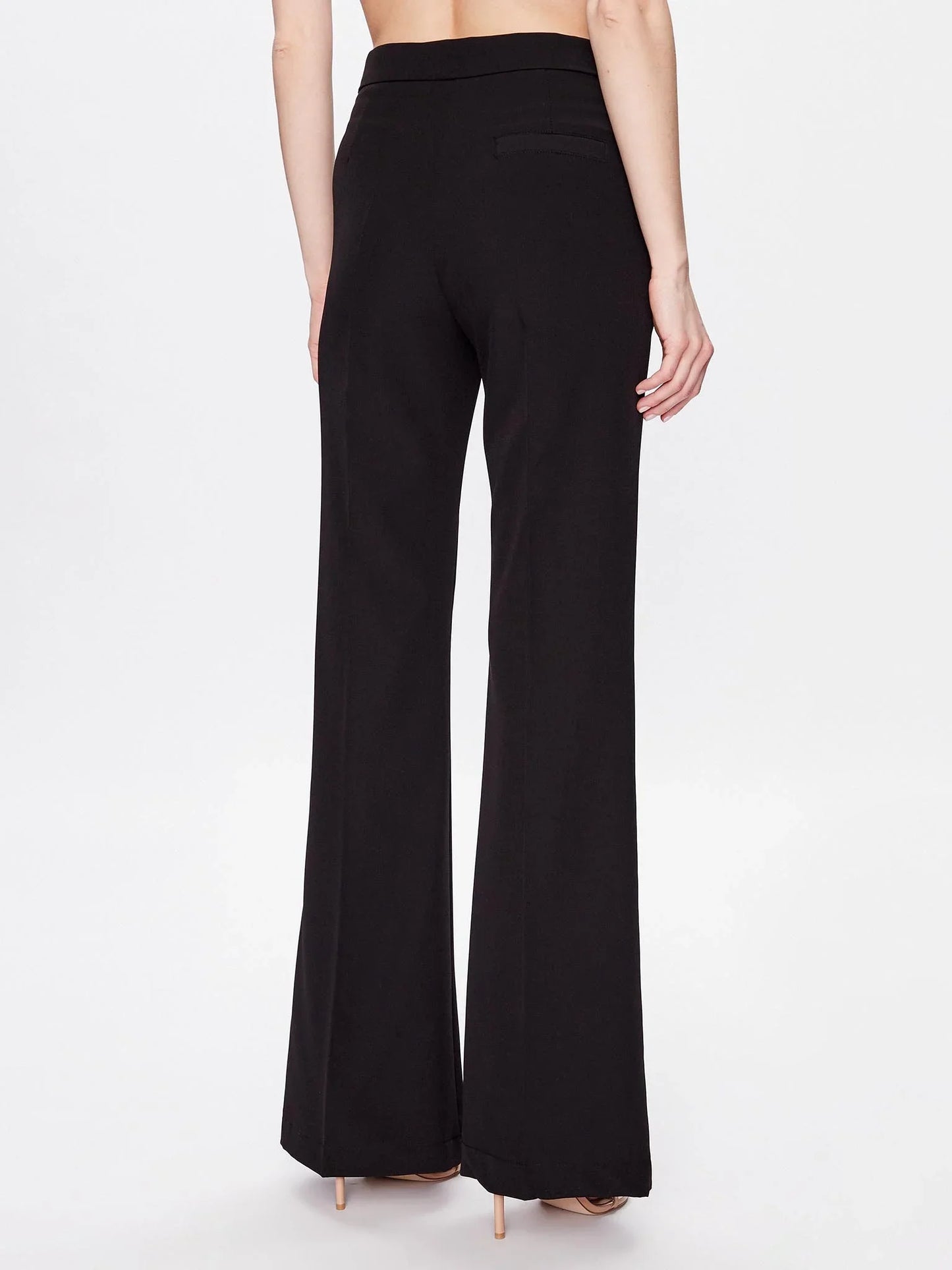 Maryley pantalone a zampa nero - Premium PANTALONE ZAMPA from MARYLEY - Just €66! Shop now at Amaltea