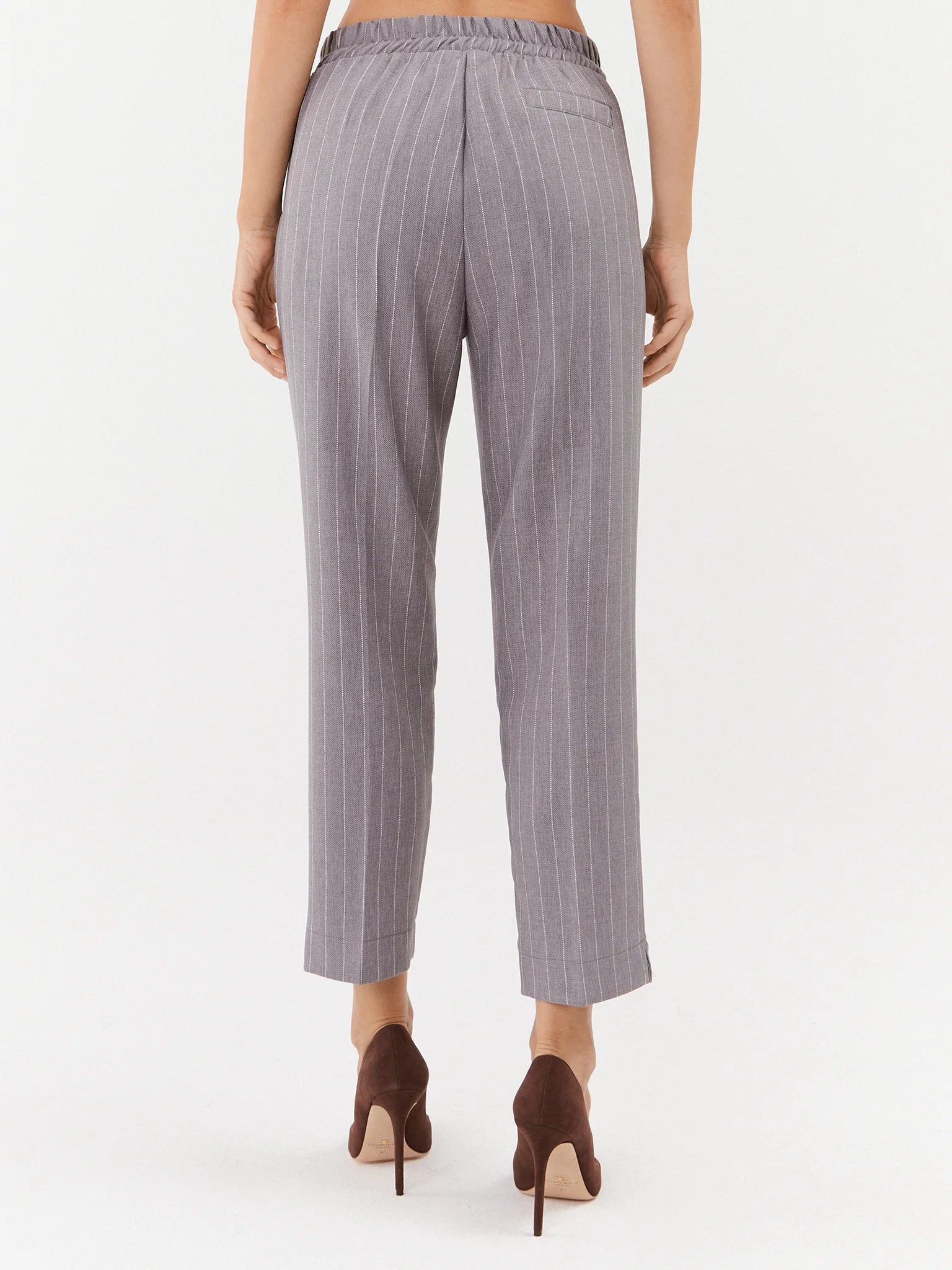 Maryley pantalone stretto gessato - Premium PANTALONE DRITTO from MARYLEY - Just €67! Shop now at Amaltea