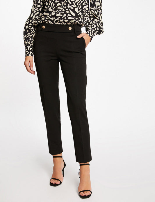 Morgan de toi pantalone nero - Premium  from MORGAN DE TOI - Just €59! Shop now at Amaltea