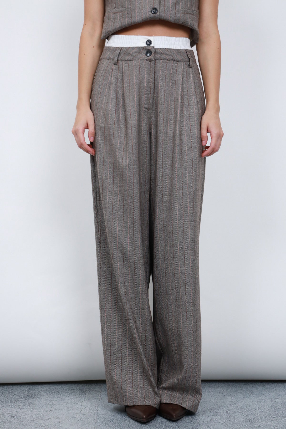 Susy mix pantalone gessato - Premium PANTALONI from SUSY MIX - Just €79.90! Shop now at Amaltea