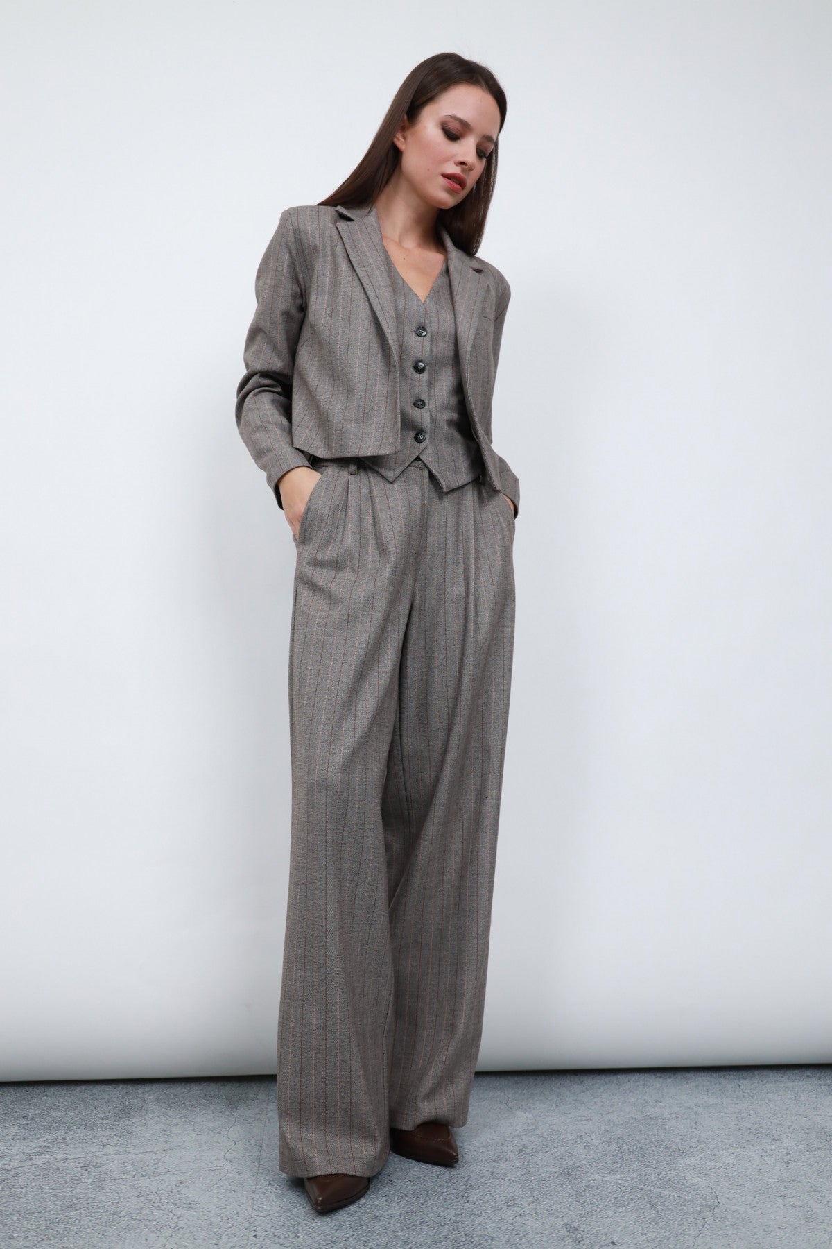 Susy mix pantalone gessato - Premium PANTALONI from SUSY MIX - Just €79.90! Shop now at Amaltea