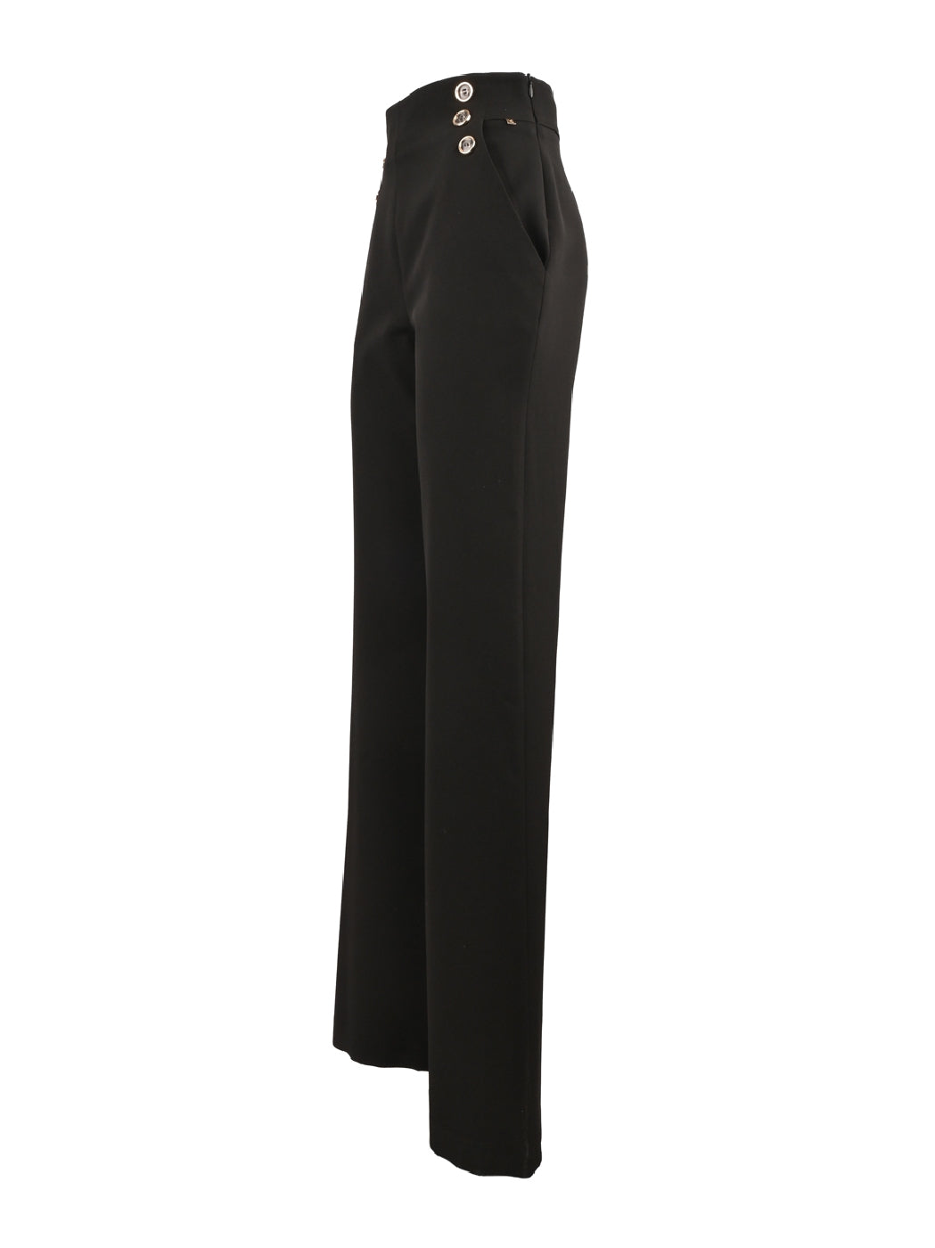 Kocca pantalone nero a vita alta - Premium PANTALONE PALAZZO from KOCCA - Just €130! Shop now at Amaltea