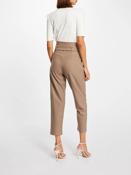 Morgan de toi pantalone beige - Premium Pantaloni from Morgan de toi - Just €39.50! Shop now at Amaltea