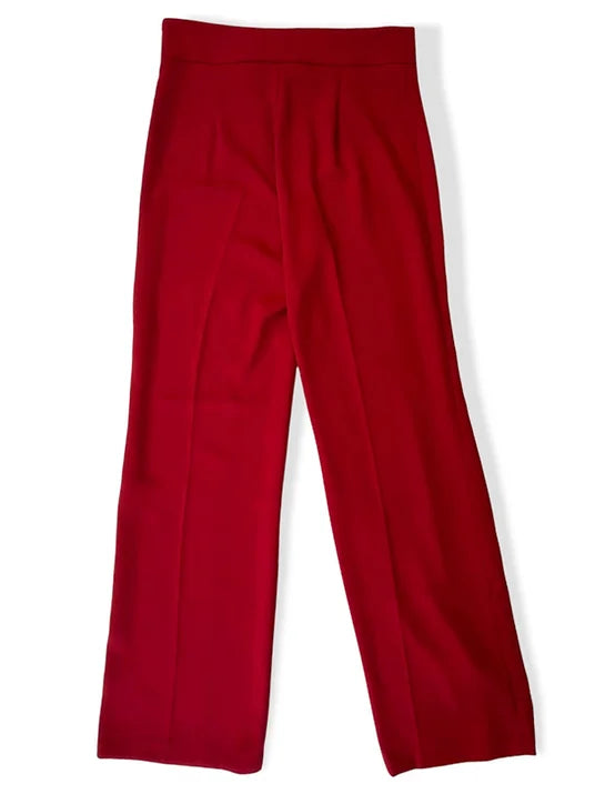 Kocca pantalone a palazzo bordeaux - Premium Pantaloni from Kocca - Just €28.20! Shop now at Amaltea