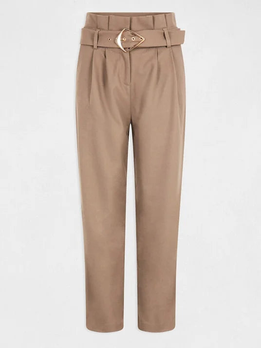 Morgan de toi pantalone beige - Premium Pantaloni from Morgan de toi - Just €39.50! Shop now at Amaltea